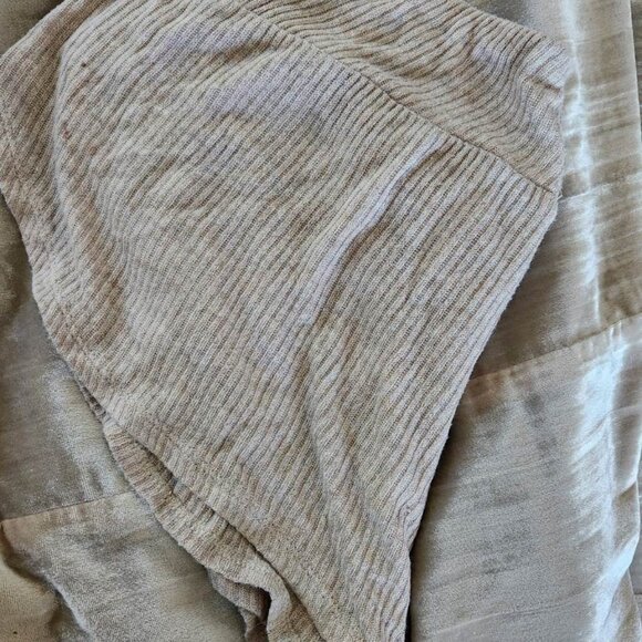 Eberjey - Elon Track Short Pajama Loungewear Shorts | Oatmeal | Size Small - Picture 12 of 13